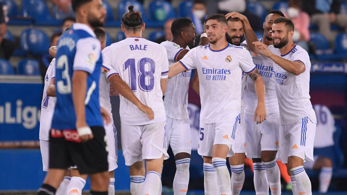 Thắng Alaves với tỷ số 4 - 1, Real Madrid tạm dẫn đầu bảng xếp hạng